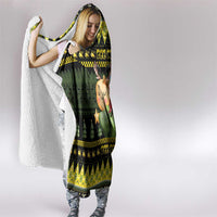 Bee Christmas Hooded Blanket Cute Bumblebee - Wonder Print Shop