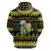 Bee Christmas Hoodie Cute Bumblebee - Wonder Print Shop