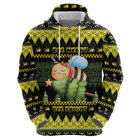 Bee Christmas Hoodie Cute Bumblebee - Wonder Print Shop