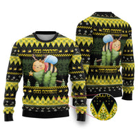 Bee Christmas Ugly Christmas Sweater Cute Bumblebee - Wonder Print Shop
