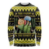 Bee Christmas Long Sleeve Shirt Cute Bumblebee - Wonder Print Shop