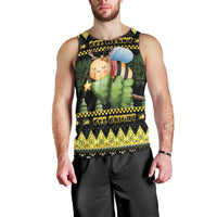 Bee Christmas Men Tank Top Cute Bumblebee - Wonder Print Shop