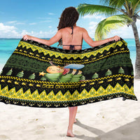Bee Christmas Sarong Cute Bumblebee - Wonder Print Shop