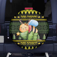 Bee Christmas Spare Tire Cover Cute Bumblebee - Wonder Print Shop