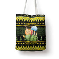 Bee Christmas Tote Bag Cute Bumblebee - Wonder Print Shop
