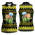 Bee Christmas Women Sleeveless Polo Shirt Cute Bumblebee - Wonder Print Shop