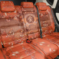 Dutch Empire Back Car Seat Cover Tulip Ornaments Vintage Style - Wonder Print Shop