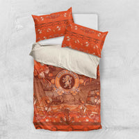 Dutch Empire Bedding Set Tulip Ornaments Vintage Style - Wonder Print Shop