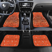 Personalized Dutch Empire Car Mats Tulip Ornaments Vintage Style - Wonder Print Shop