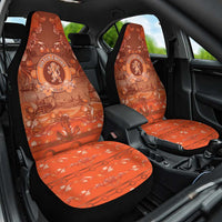 Dutch Empire Car Seat Cover Tulip Ornaments Vintage Style - Wonder Print Shop