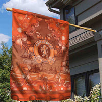 Dutch Empire Garden Flag Tulip Ornaments Vintage Style - Wonder Print Shop