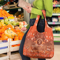Dutch Empire Grocery Bag Tulip Ornaments Vintage Style - Wonder Print Shop