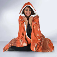 Dutch Empire Hooded Blanket Tulip Ornaments Vintage Style - Wonder Print Shop