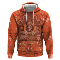 Personalized Dutch Empire Hoodie Tulip Ornaments Vintage Style - Wonder Print Shop