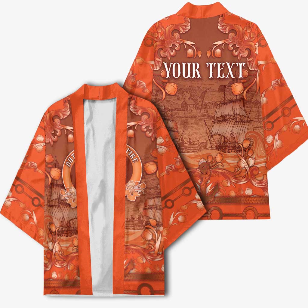Personalized Dutch Empire Kimono Tulip Ornaments Vintage Style - Wonder Print Shop