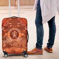 Dutch Empire Luggage Cover Tulip Ornaments Vintage Style - Wonder Print Shop