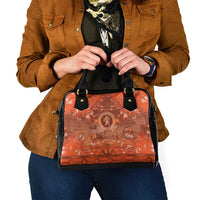 Dutch Empire Shoulder Handbag Tulip Ornaments Vintage Style - Wonder Print Shop