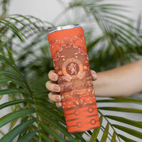 Personalized Dutch Empire Skinny Tumbler Tulip Ornaments Vintage Style - Wonder Print Shop