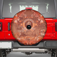 Dutch Empire Spare Tire Cover Tulip Ornaments Vintage Style - Wonder Print Shop