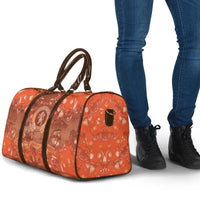 Dutch Empire Travel Bag Tulip Ornaments Vintage Style - Wonder Print Shop