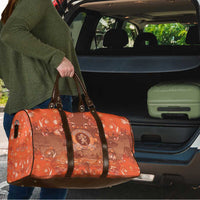 Dutch Empire Travel Bag Tulip Ornaments Vintage Style - Wonder Print Shop