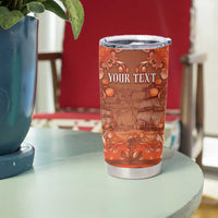 Personalized Dutch Empire Tumbler Cup Tulip Ornaments Vintage Style - Wonder Print Shop