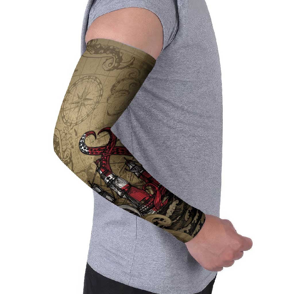Danish Empire Arm Sleeves Denmark Norway Union And Kraken - Wonder Print Shop