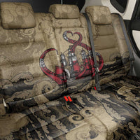 Danish Empire Back Car Seat Cover Denmark Norway Union And Kraken - Wonder Print Shop