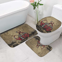 Danish Empire Bathroom Set Denmark Norway Union And Kraken - Wonder Print Shop