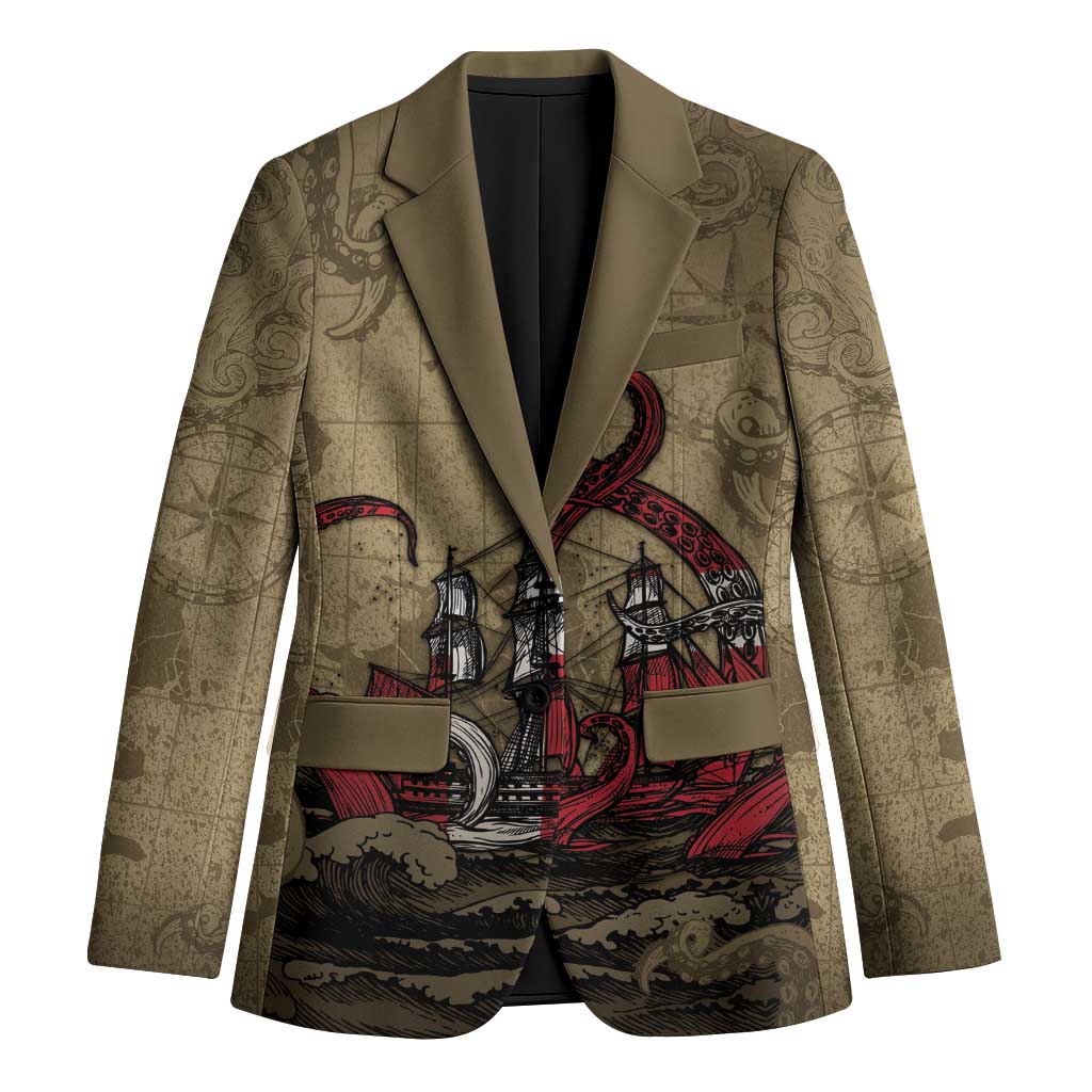 Danish Empire Blazer Denmark Norway Union And Kraken - Wonder Print Shop