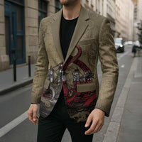 Danish Empire Blazer Denmark Norway Union And Kraken - Wonder Print Shop