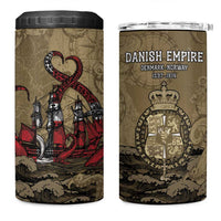 Danish Empire 4 in 1 Can Cooler Tumbler Denmark Norway Union And Kraken - Wonder Print Shop