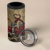Danish Empire 4 in 1 Can Cooler Tumbler Denmark Norway Union And Kraken - Wonder Print Shop