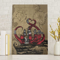 Danish Empire Canvas Wall Art Denmark Norway Union And Kraken - Wonder Print Shop
