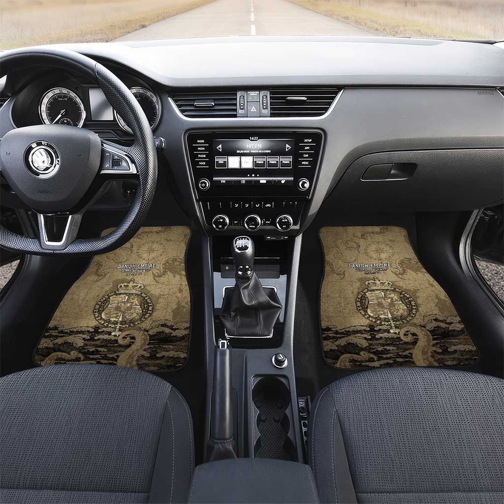 Danish Empire Car Mats Denmark Norway Union And Kraken - Wonder Print Shop