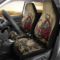 Danish Empire Car Seat Cover Denmark Norway Union And Kraken - Wonder Print Shop