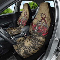 Danish Empire Car Seat Cover Denmark Norway Union And Kraken - Wonder Print Shop