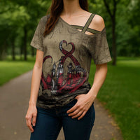 Danish Empire Cross Shoulder Shirt Denmark Norway Union And Kraken - Wonder Print Shop