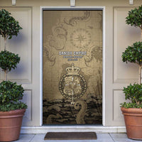 Danish Empire Door Cover Denmark Norway Union And Kraken - Wonder Print Shop