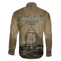 Danish Empire Family Matching Mermaid Dress and Hawaiian Shirt Denmark Norway Union And Kraken - Wonder Print Shop
