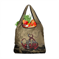 Danish Empire Grocery Bag Denmark Norway Union And Kraken - Wonder Print Shop
