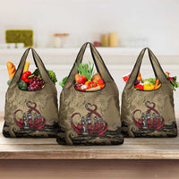 Danish Empire Grocery Bag Denmark Norway Union And Kraken - Wonder Print Shop