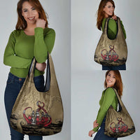 Danish Empire Grocery Bag Denmark Norway Union And Kraken - Wonder Print Shop