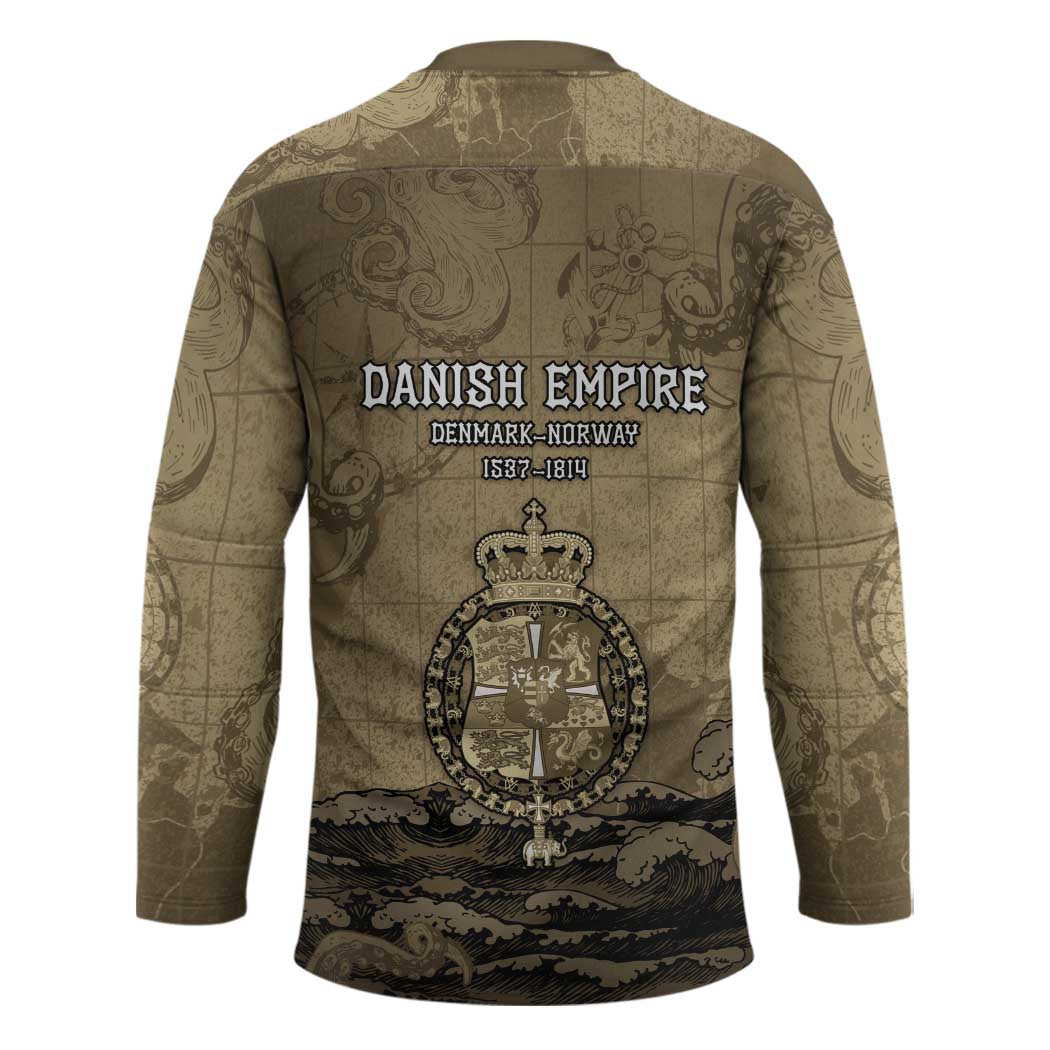 Danish Empire Hockey Jersey Denmark Norway Union And Kraken - Wonder Print Shop