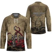 Danish Empire Hockey Jersey Denmark Norway Union And Kraken - Wonder Print Shop