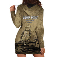 Danish Empire Hoodie Dress Denmark Norway Union And Kraken - Wonder Print Shop