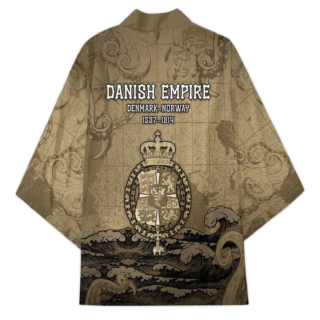 Danish Empire Kimono Denmark Norway Union And Kraken - Wonder Print Shop