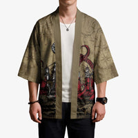Danish Empire Kimono Denmark Norway Union And Kraken - Wonder Print Shop
