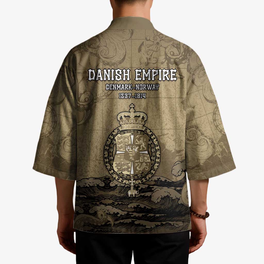 Danish Empire Kimono Denmark Norway Union And Kraken - Wonder Print Shop