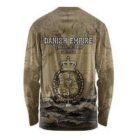 Danish Empire Long Sleeve Shirt Denmark Norway Union And Kraken - Wonder Print Shop